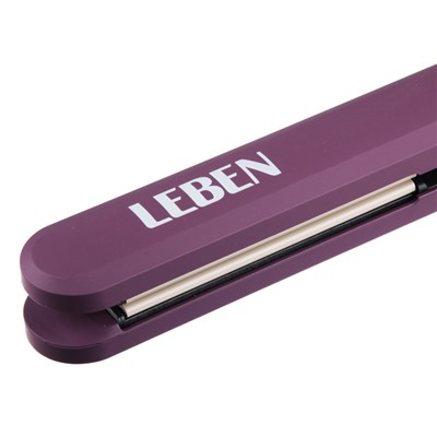 Утюжок для волос LEBEN, керамическое покрытие, фиолетовый 259-137
