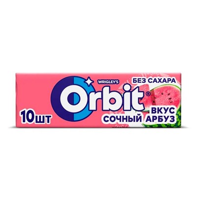 Жевательная резинка "Сочный арбуз", Orbit, 13,6 г