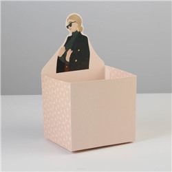 Коробки для мини букетов «LADY», 12 × 20 × 10 см