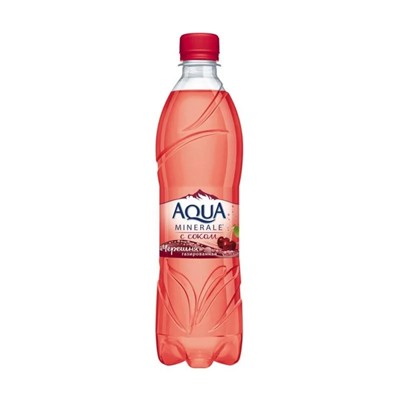 Напиток среднегазированный, Aqua Minerale, с соком, 0,5 л., в ассортименте