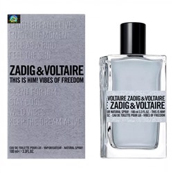 Парфюмерная вода Zadig & Voltaire This is Him! Vibes of Freedom мужская (Euro A-Plus качество люкс)