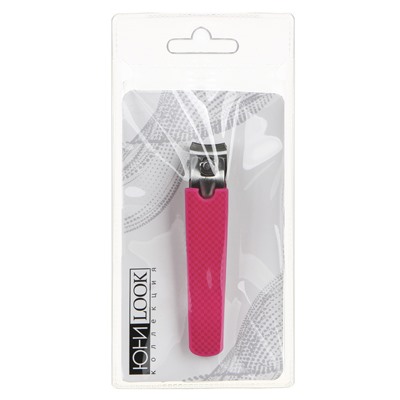 Книпсер для ногтей с силиконовой ручкой ЮниLook, 12 мм/8 см, 3 цвета