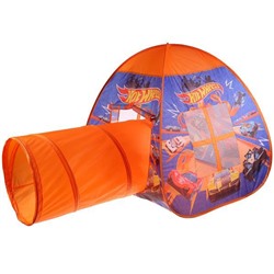 Палатка детская игровая ХОТ ВИЛС с тоннелем, 81x95x95,46x100см, в сумке ИГРАЕМ ВМЕСТЕ