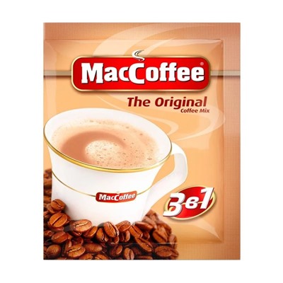 Напиток кофейный растворимый 3 в 1 "The Original", MacCoffee, 20 г